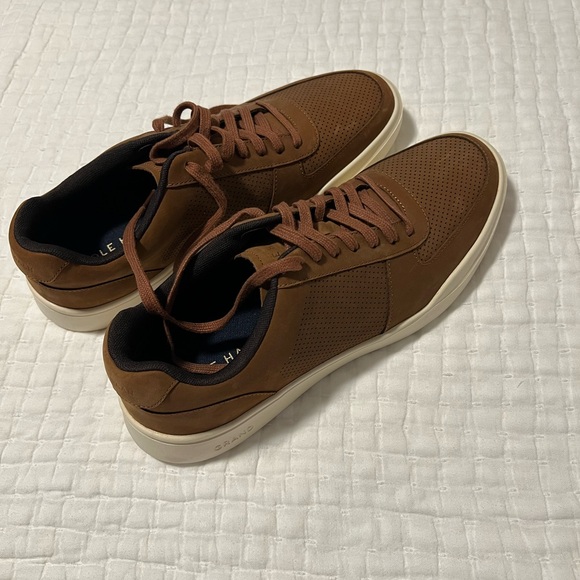 Cole Haan Grand Crosscourt Modern Perforated Sneaker - Size 10 - Picture 2 of 5